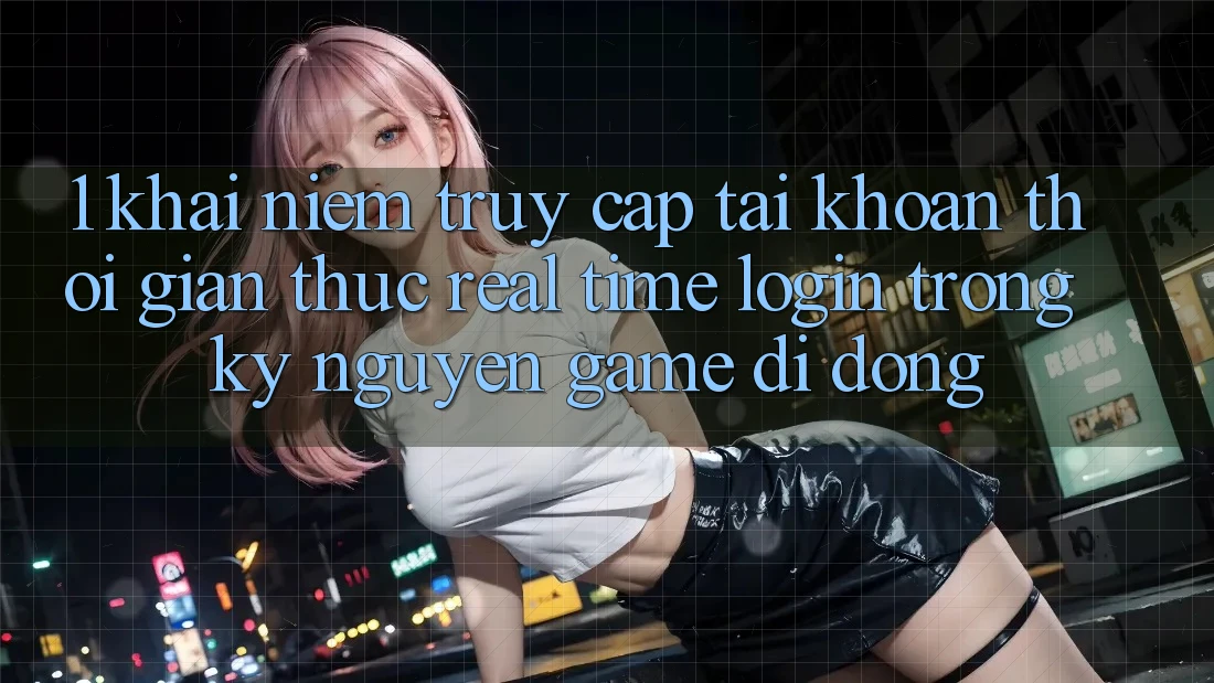 1. Khái Niệm Truy cập tài khoản Thời Gian Thực (Real-Time Login) Trong Kỷ Nguyên Game Di Động