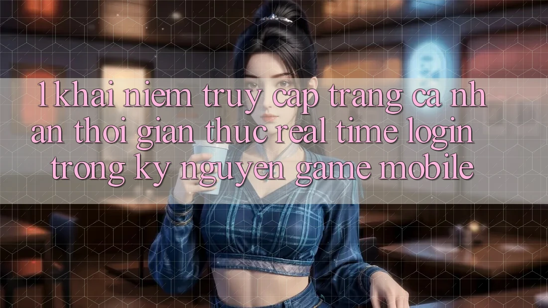 1. Khái Niệm Truy cập trang cá nhân Thời Gian Thực (Real-Time Login) Trong Kỷ Nguyên Game mobile