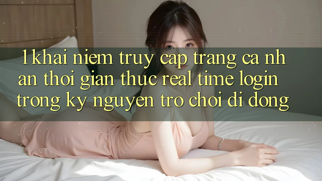 1. Khái Niệm Truy cập trang cá nhân Thời Gian Thực (Real-Time Login) Trong Kỷ Nguyên Trò chơi Di Động 1. Khái Niệm Truy cập trang cá nhân Thời Gian Thực (Real-Time Login) Trong Kỷ Nguyên Trò chơi Di Động