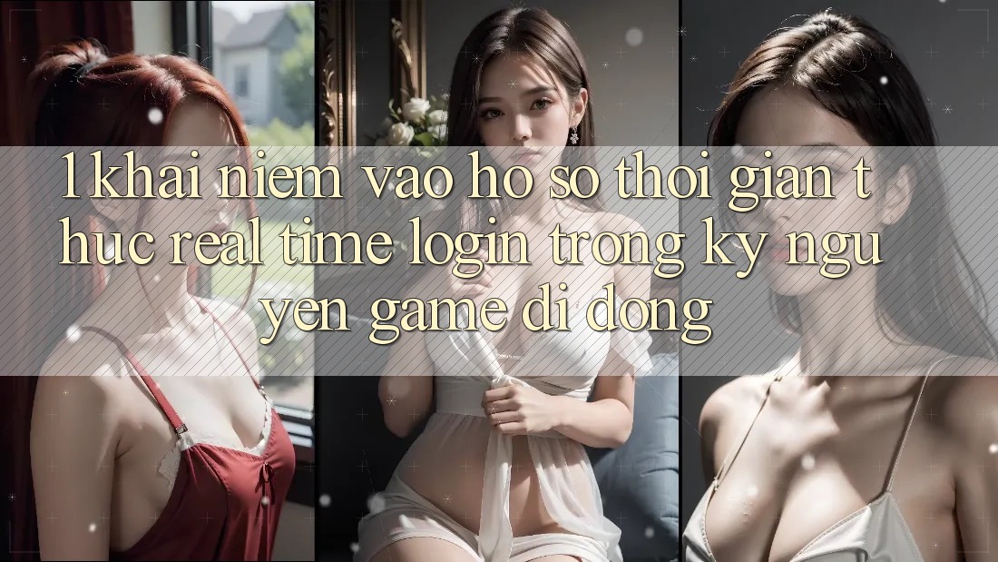 1. Khái Niệm Vào hồ sơ Thời Gian Thực (Real-Time Login) Trong Kỷ Nguyên Game Di Động