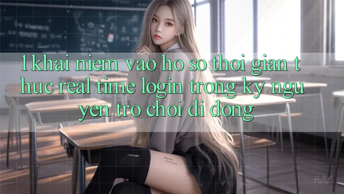 1. Khái Niệm Vào hồ sơ Thời Gian Thực (Real-Time Login) Trong Kỷ Nguyên Trò chơi Di Động