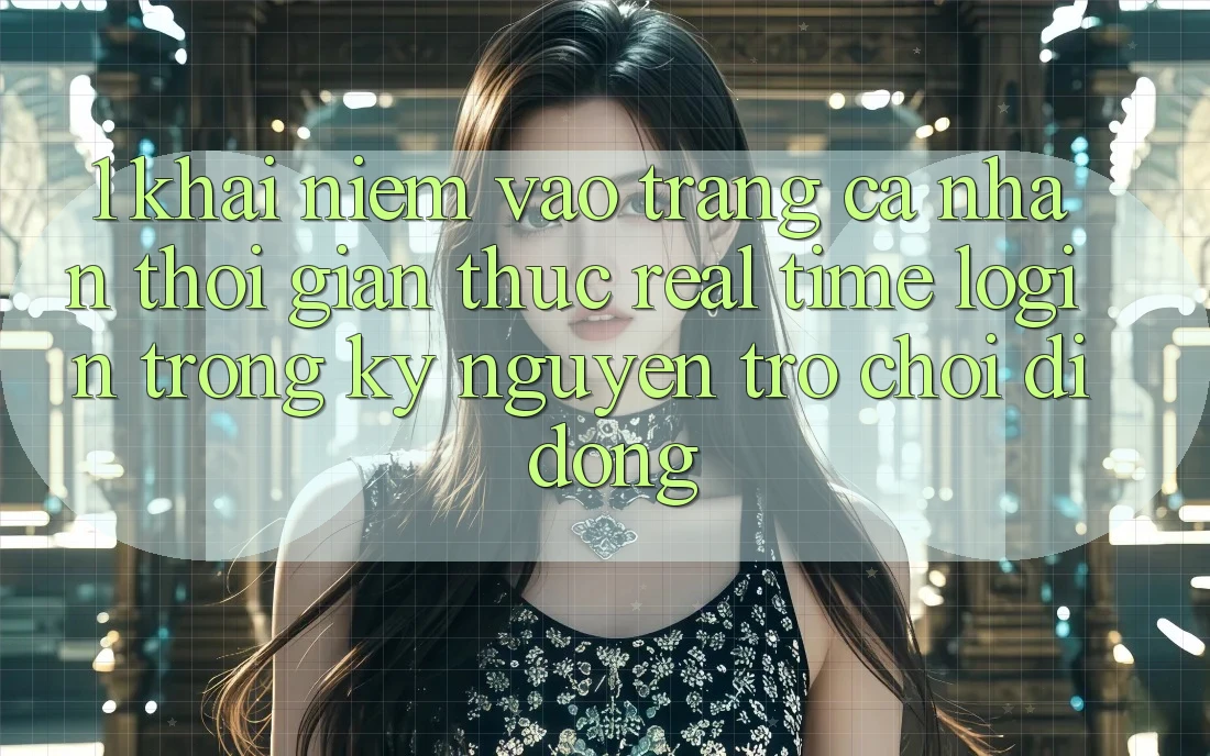 1. Khái Niệm Vào trang cá nhân Thời Gian Thực (Real-Time Login) Trong Kỷ Nguyên Trò chơi Di Động