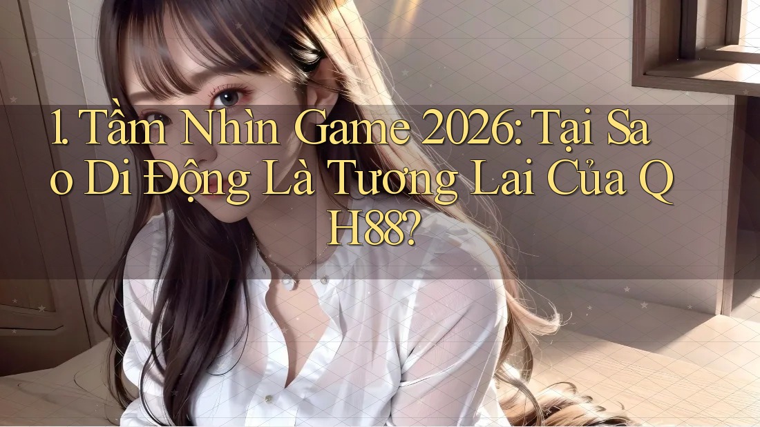 1. Tầm Nhìn Game 2026: Tại Sao Di Động Là Tương Lai Của QH88? 1. Tầm Nhìn Game 2026: Tại Sao Di Động Là Tương Lai Của QH88?