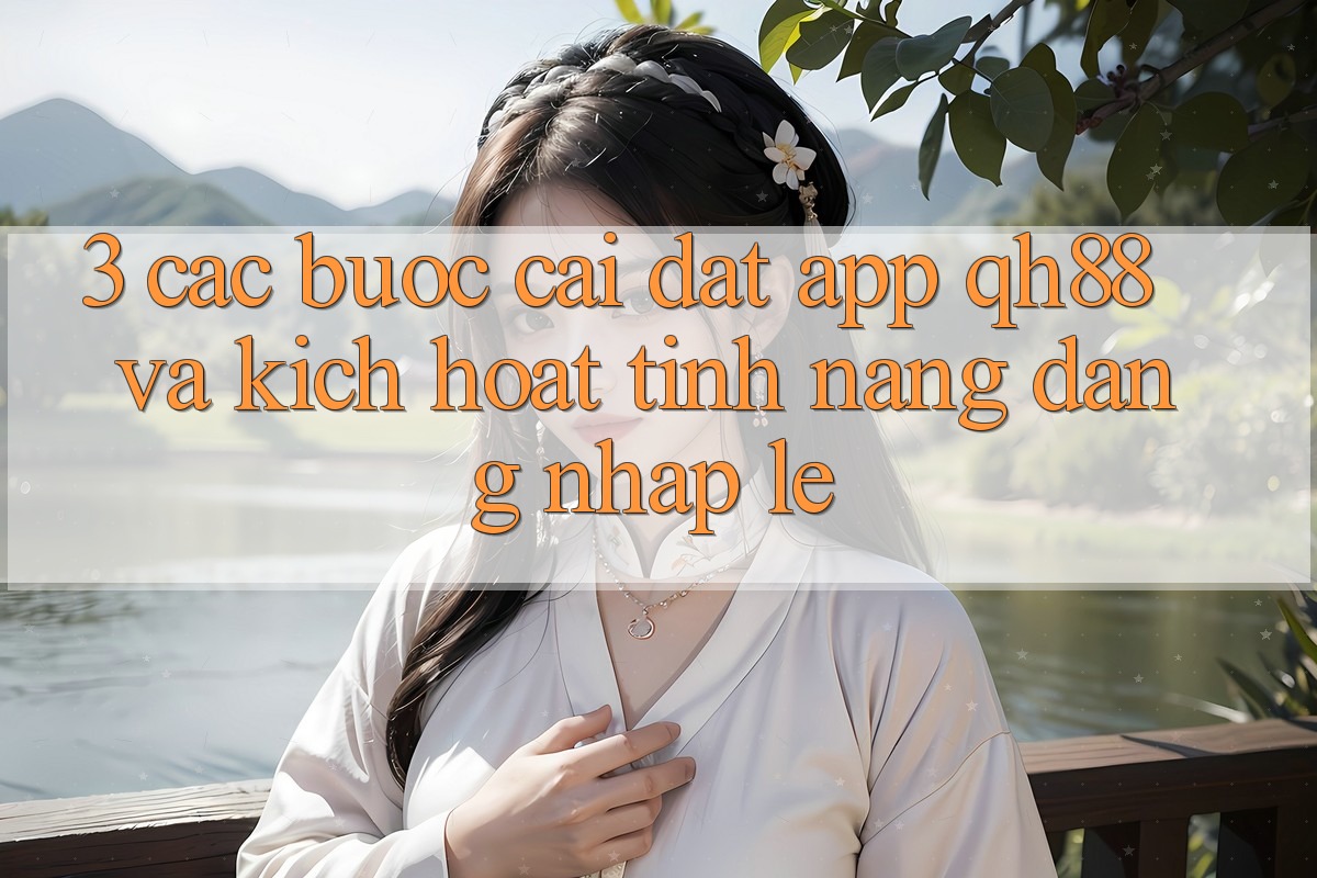 3. Các bước Cài đặt App QH88 Và Kích Hoạt Tính Năng Đăng Nhập Lẹ