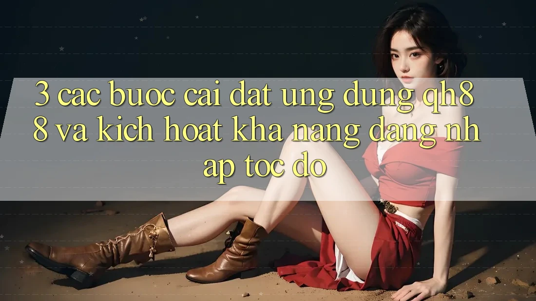 3. Các bước Cài đặt Ứng dụng QH88 Và Kích Hoạt Khả năng Đăng Nhập Tốc độ