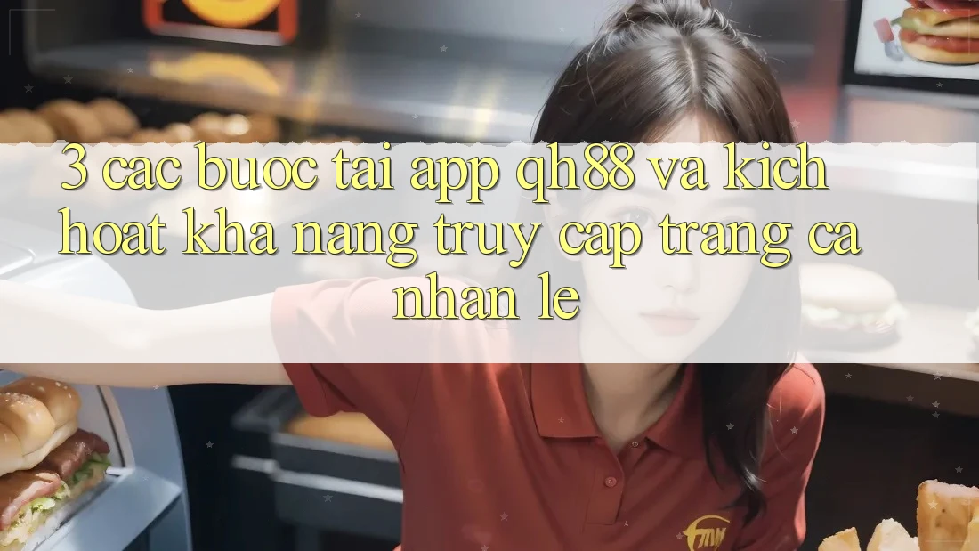 3. Các bước Tải App QH88 Và Kích Hoạt Khả năng Truy cập trang cá nhân Lẹ 3. Các bước Tải App QH88 Và Kích Hoạt Khả năng Truy cập trang cá nhân Lẹ
