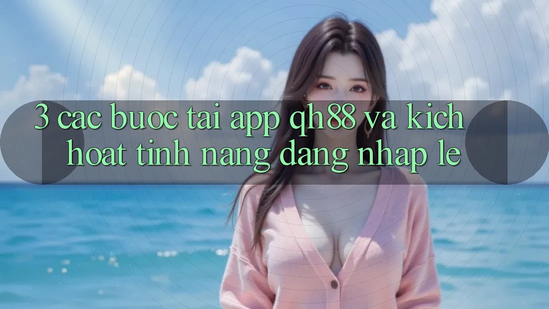 3. Các bước Tải App QH88 Và Kích Hoạt Tính Năng Đăng Nhập Lẹ