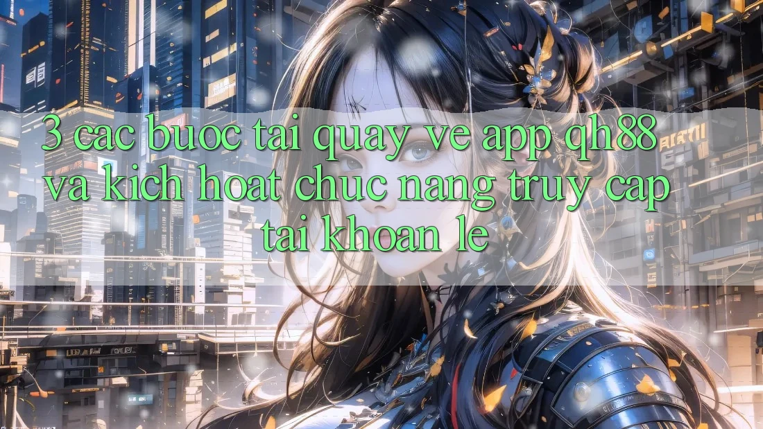 3. Các bước Tải quay về App QH88 Và Kích Hoạt Chức năng Truy cập tài khoản Lẹ 3. Các bước Tải quay về App QH88 Và Kích Hoạt Chức năng Truy cập tài khoản Lẹ