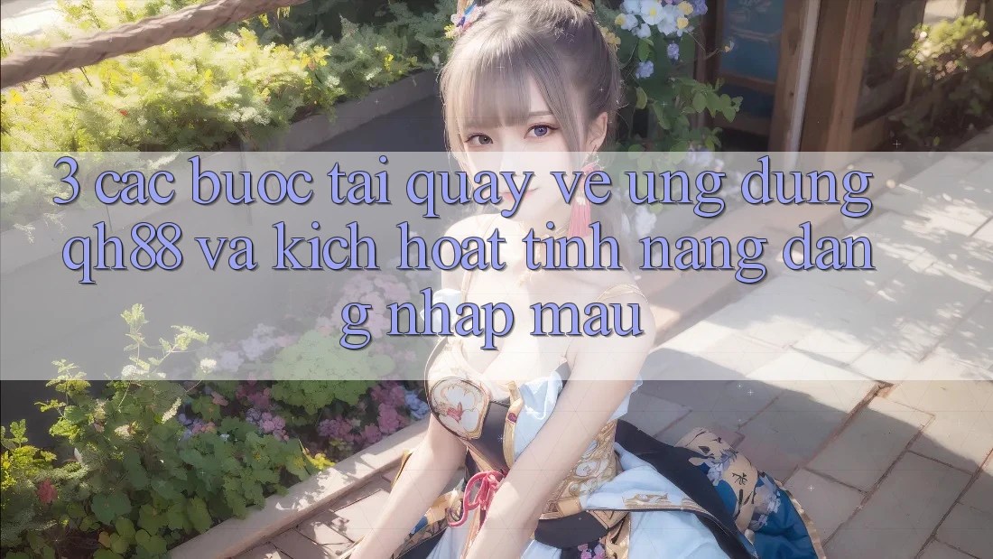 3. Các bước Tải quay về Ứng dụng QH88 Và Kích Hoạt Tính Năng Đăng Nhập Mau 3. Các bước Tải quay về Ứng dụng QH88 Và Kích Hoạt Tính Năng Đăng Nhập Mau