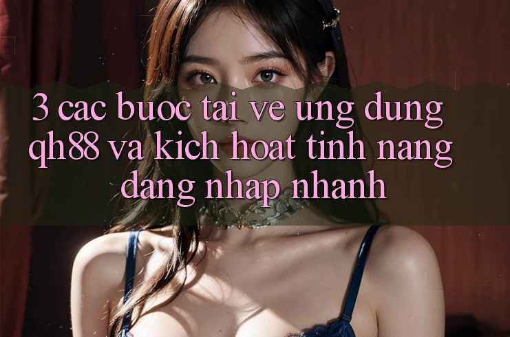 3. Các bước Tải về Ứng dụng QH88 Và Kích Hoạt Tính Năng Đăng Nhập Nhanh 3. Các bước Tải về Ứng dụng QH88 Và Kích Hoạt Tính Năng Đăng Nhập Nhanh