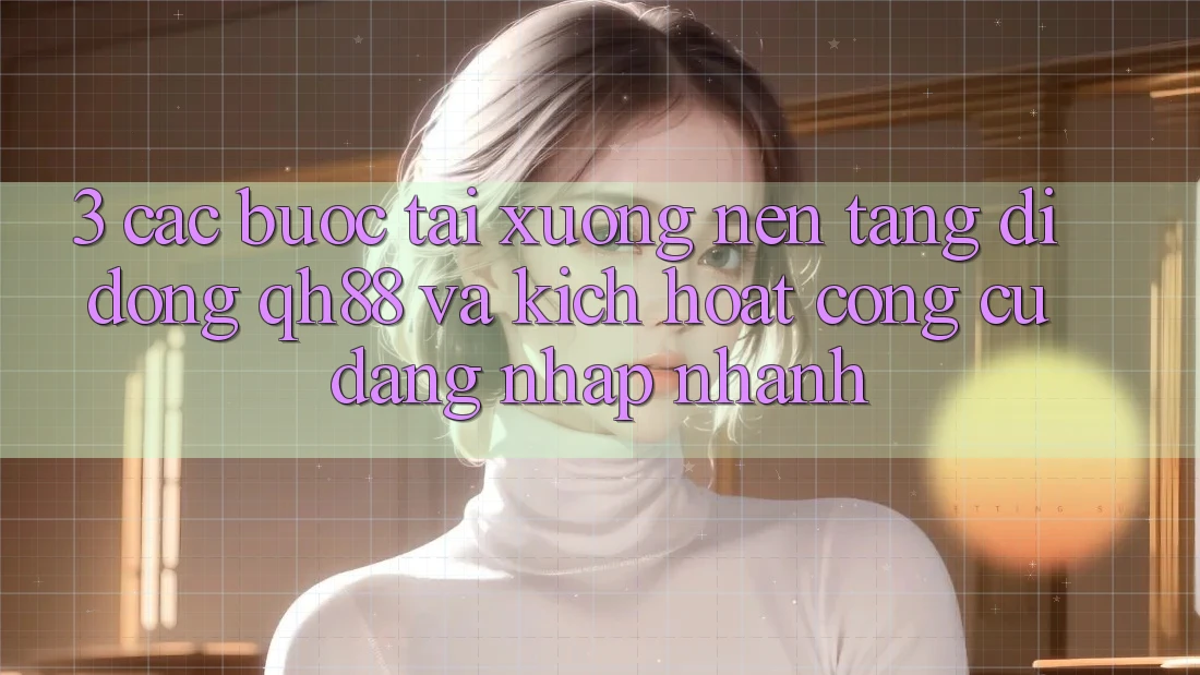 3. Các bước Tải xuống Nền tảng di động QH88 Và Kích Hoạt Công cụ Đăng Nhập Nhanh 3. Các bước Tải xuống Nền tảng di động QH88 Và Kích Hoạt Công cụ Đăng Nhập Nhanh