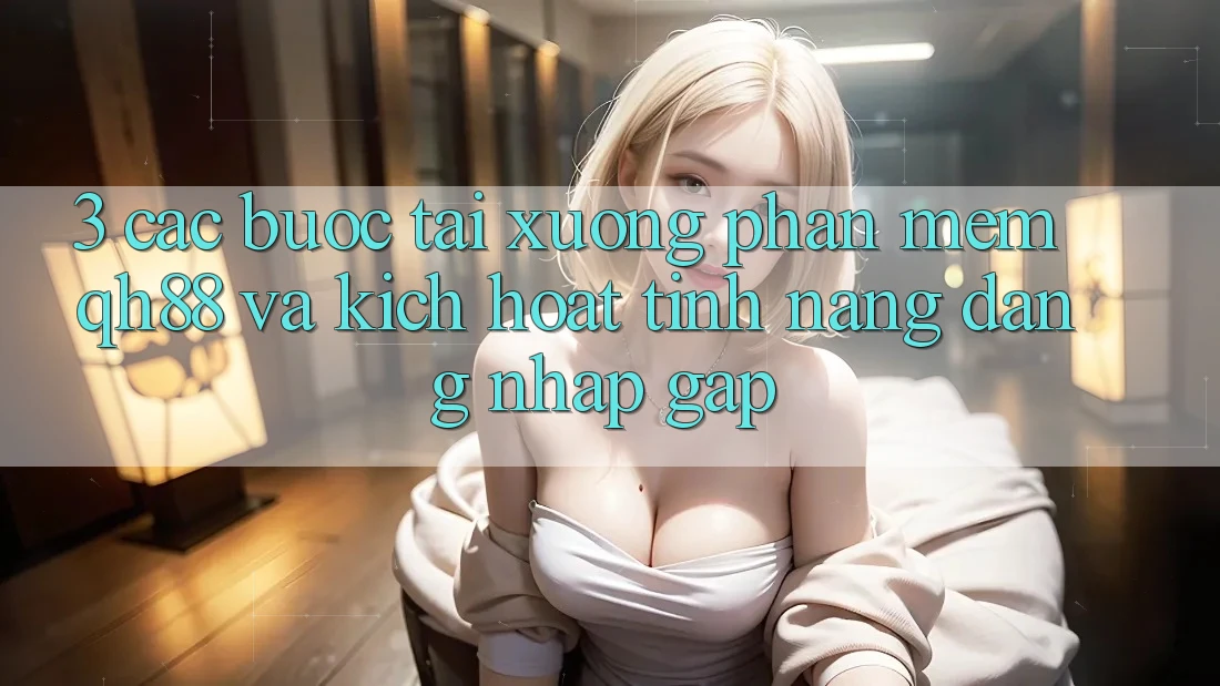3. Các bước Tải xuống Phần mềm QH88 Và Kích Hoạt Tính Năng Đăng Nhập Gấp 3. Các bước Tải xuống Phần mềm QH88 Và Kích Hoạt Tính Năng Đăng Nhập Gấp