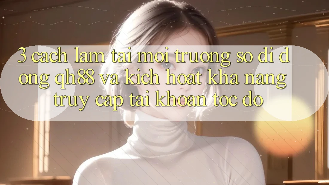 3. Cách làm Tải Môi trường số di động QH88 Và Kích Hoạt Khả năng Truy cập tài khoản Tốc độ 3. Cách làm Tải Môi trường số di động QH88 Và Kích Hoạt Khả năng Truy cập tài khoản Tốc độ