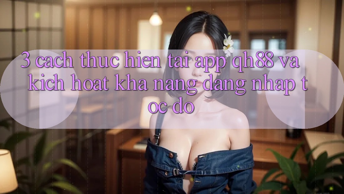 3. Cách thực hiện Tải App QH88 Và Kích Hoạt Khả năng Đăng nhập Tốc độ 3. Cách thực hiện Tải App QH88 Và Kích Hoạt Khả năng Đăng nhập Tốc độ