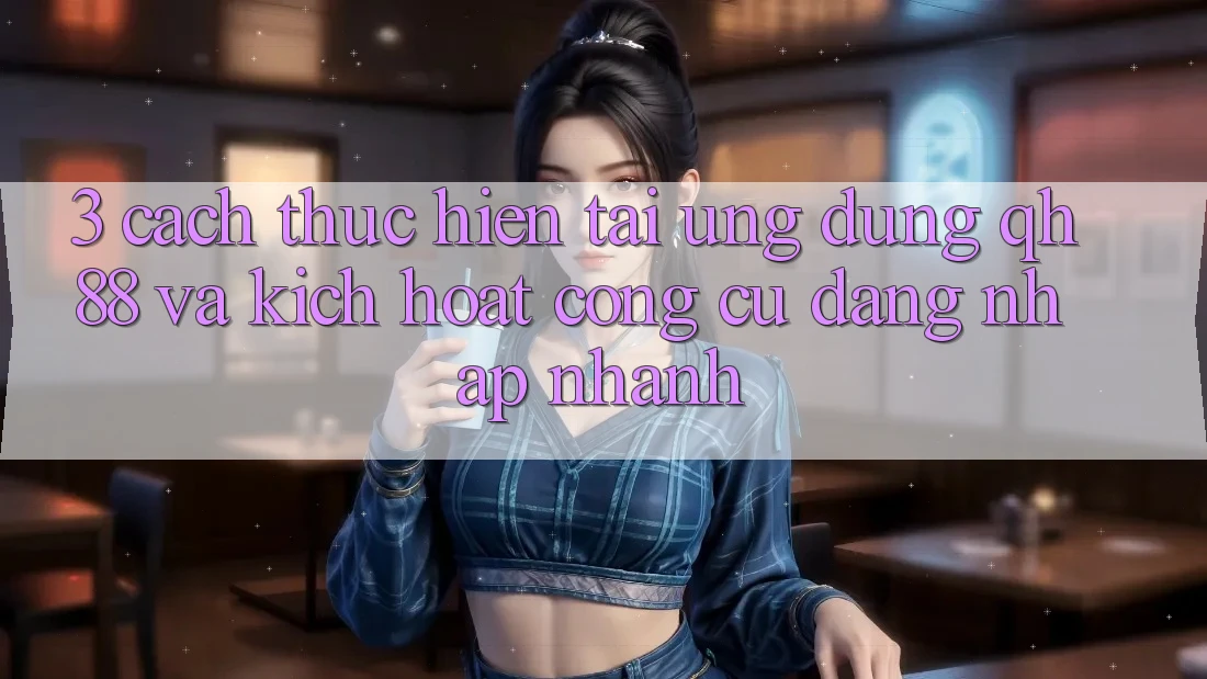 3. Cách thực hiện Tải Ứng dụng QH88 Và Kích Hoạt Công cụ Đăng Nhập Nhanh