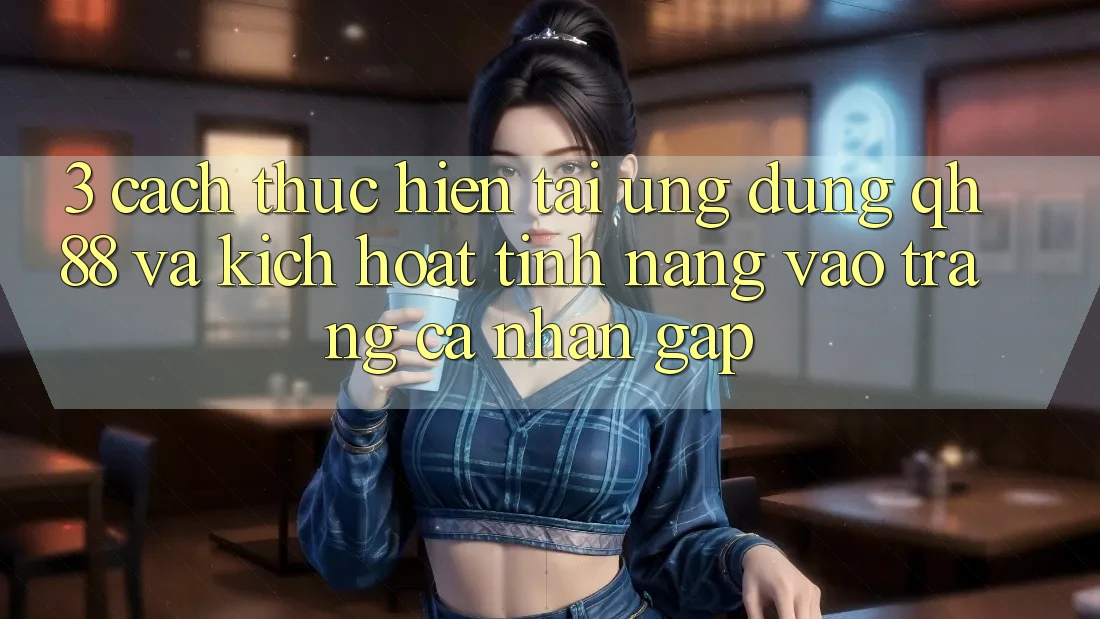 3. Cách thực hiện Tải Ứng dụng QH88 Và Kích Hoạt Tính Năng Vào trang cá nhân Gấp