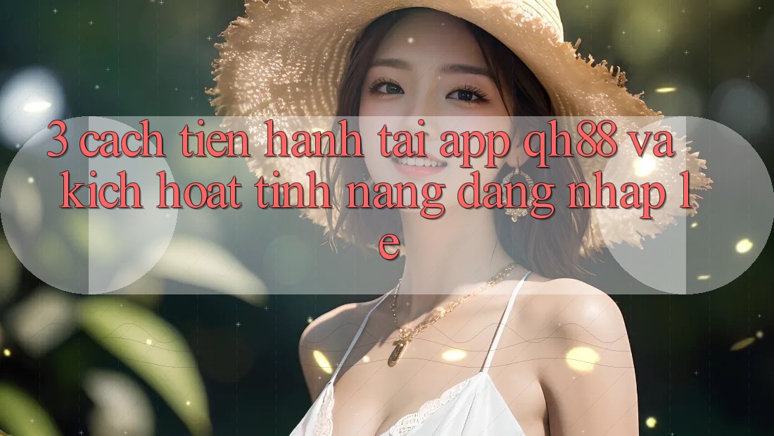 3. Cách tiến hành Tải App QH88 Và Kích Hoạt Tính Năng Đăng Nhập Lẹ 3. Cách tiến hành Tải App QH88 Và Kích Hoạt Tính Năng Đăng Nhập Lẹ