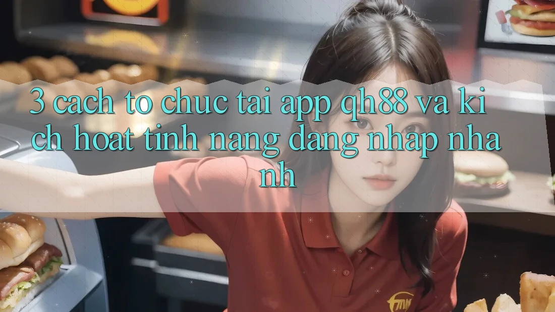 3. Cách tổ chức Tải App QH88 Và Kích Hoạt Tính Năng Đăng Nhập Nhanh