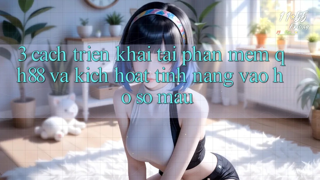 3. Cách triển khai Tải Phần mềm QH88 Và Kích Hoạt Tính Năng Vào hồ sơ Mau