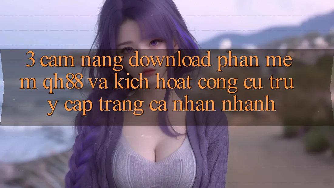 3. Cẩm nang Download Phần mềm QH88 Và Kích Hoạt Công cụ Truy cập trang cá nhân Nhanh 3. Cẩm nang Download Phần mềm QH88 Và Kích Hoạt Công cụ Truy cập trang cá nhân Nhanh
