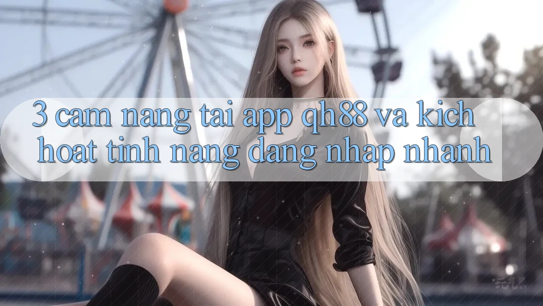 3. Cẩm nang Tải App QH88 Và Kích Hoạt Tính Năng Đăng Nhập Nhanh