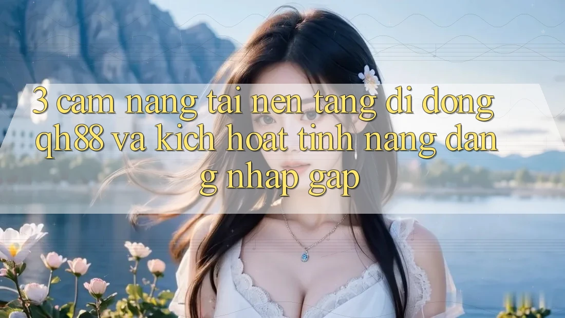 3. Cẩm nang Tải Nền tảng di động QH88 Và Kích Hoạt Tính Năng Đăng nhập Gấp