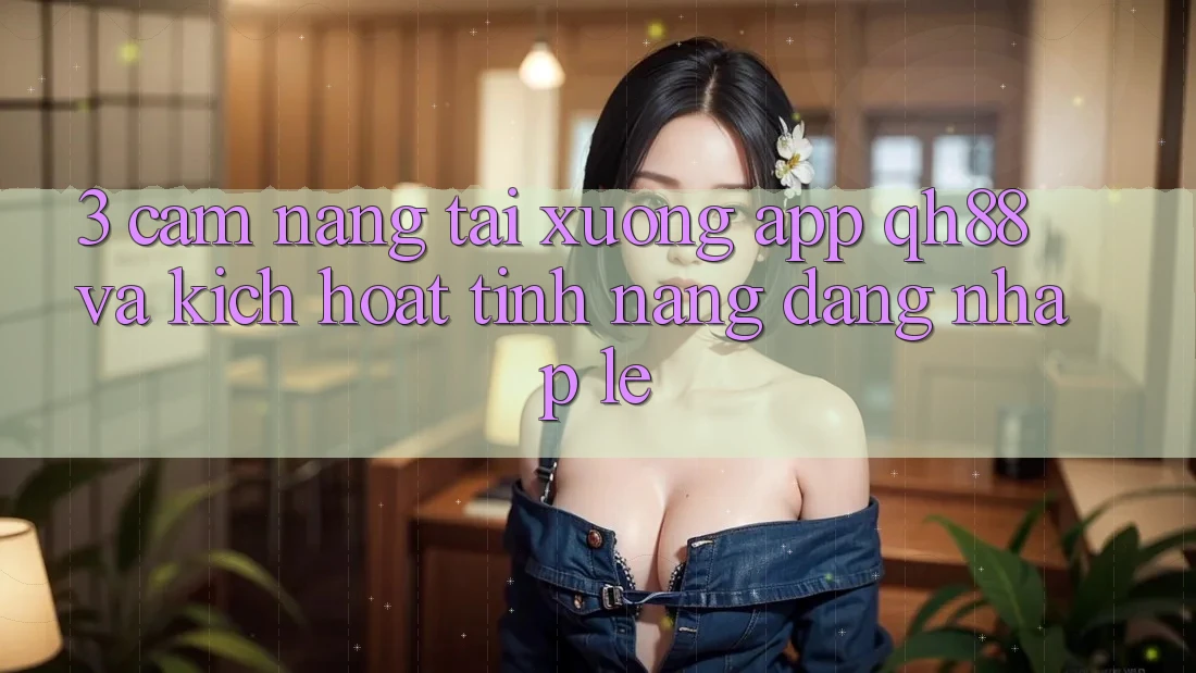 3. Cẩm nang Tải xuống App QH88 Và Kích Hoạt Tính Năng Đăng Nhập Lẹ