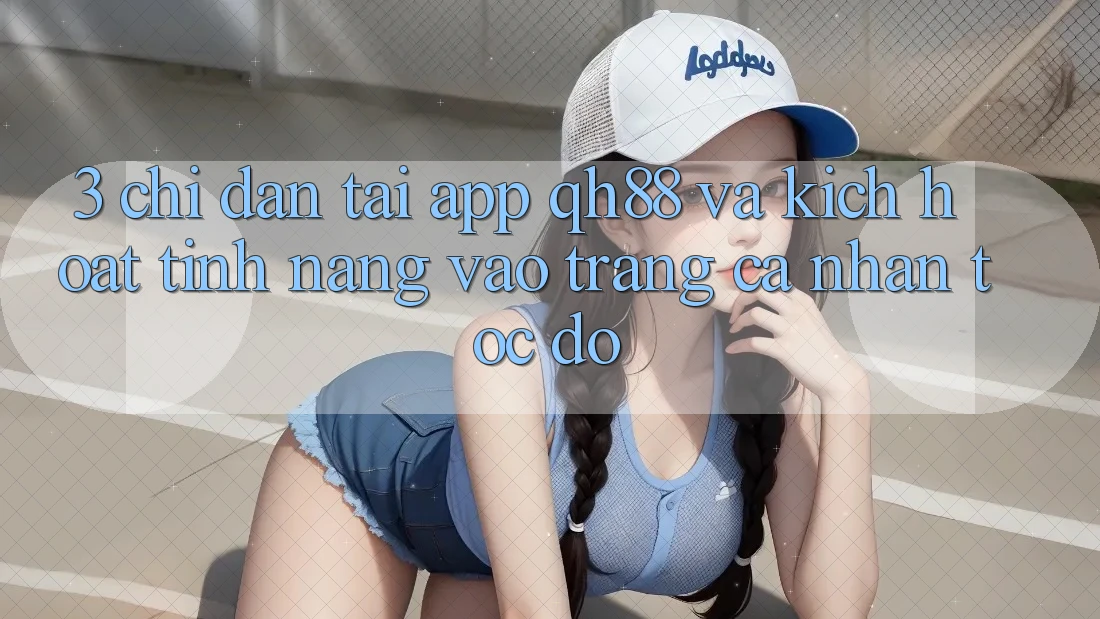 3. Chỉ dẫn Tải App QH88 Và Kích Hoạt Tính Năng Vào trang cá nhân Tốc độ