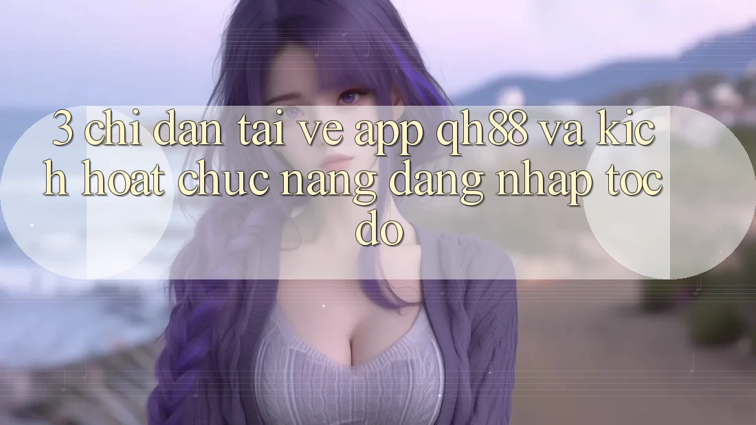 3. Chỉ dẫn Tải về App QH88 Và Kích Hoạt Chức năng Đăng Nhập Tốc độ