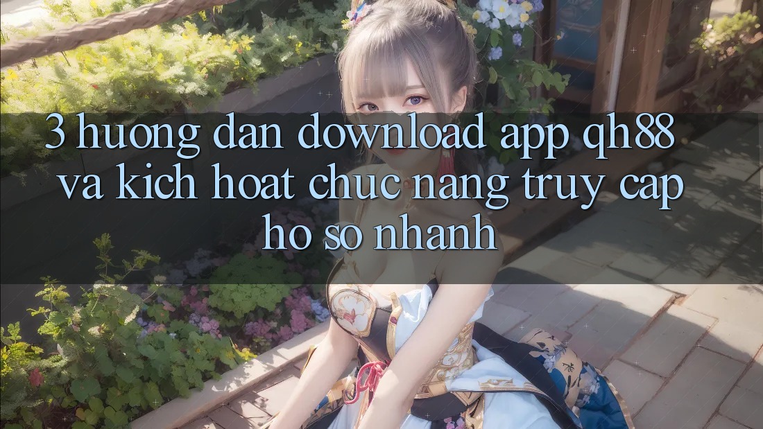 3. Hướng Dẫn Download App QH88 Và Kích Hoạt Chức năng Truy cập hồ sơ Nhanh