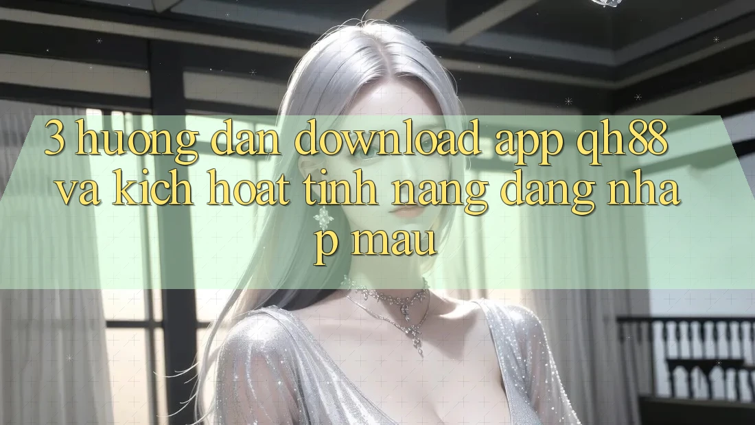 3. Hướng Dẫn Download App QH88 Và Kích Hoạt Tính Năng Đăng Nhập Mau