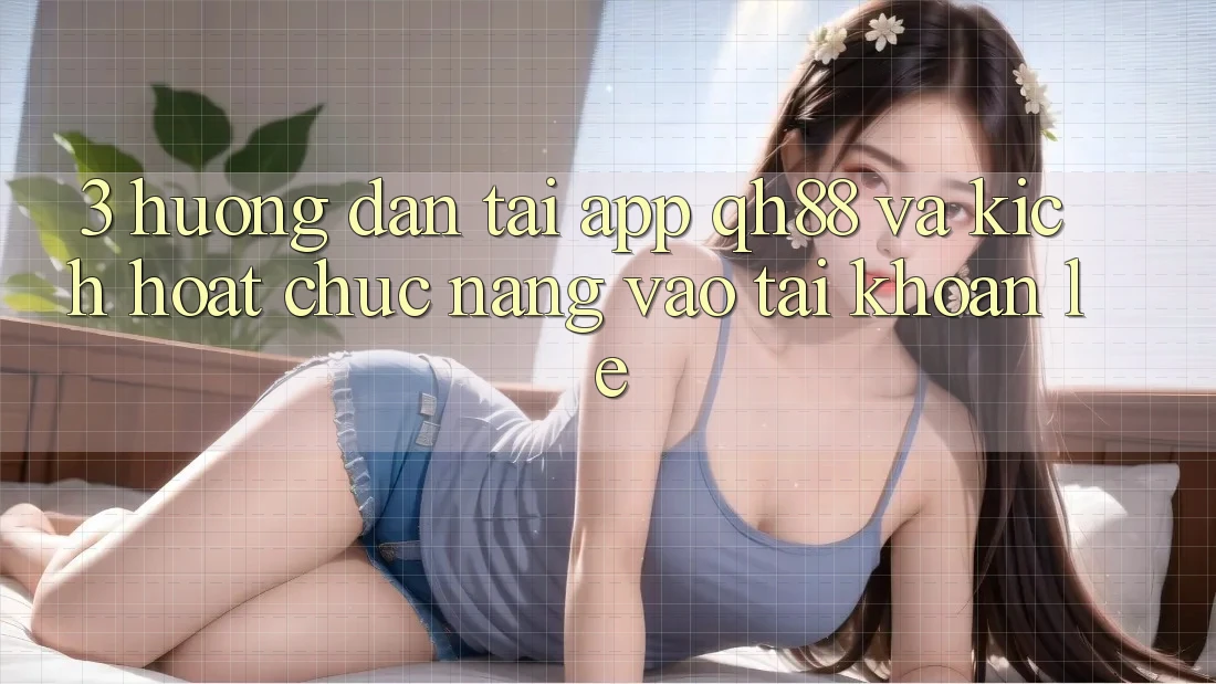 3. Hướng Dẫn Tải App QH88 Và Kích Hoạt Chức năng Vào tài khoản Lẹ
