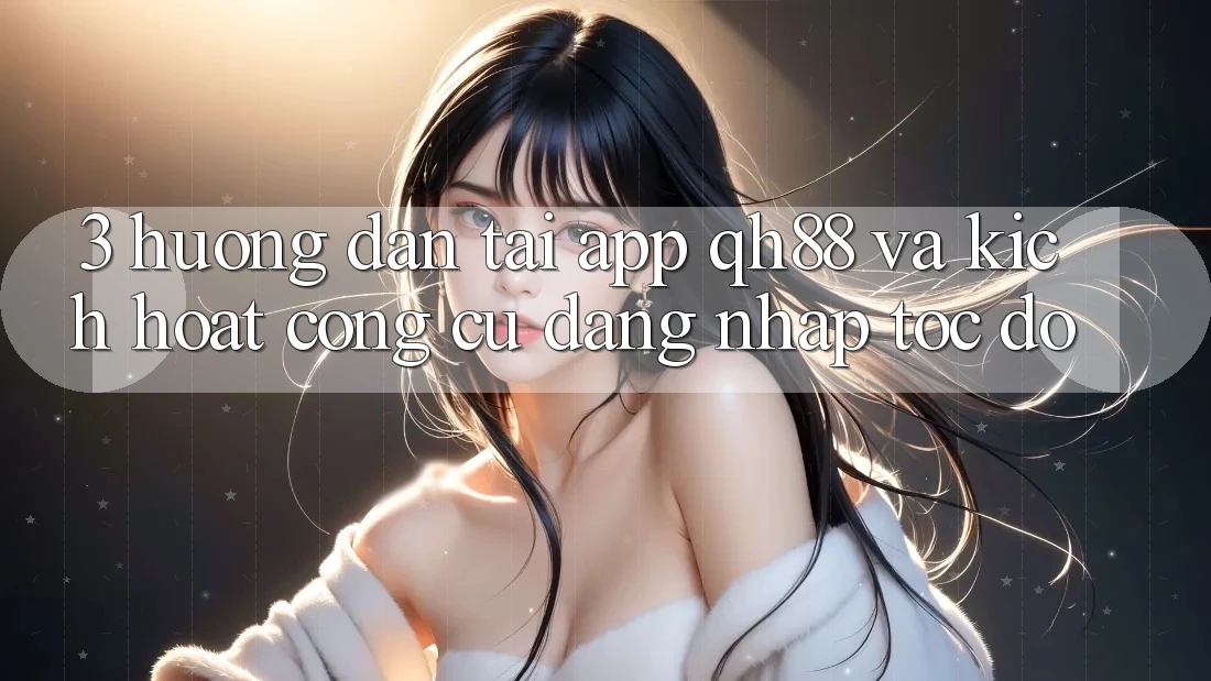 3. Hướng Dẫn Tải App QH88 Và Kích Hoạt Công cụ Đăng Nhập Tốc độ 3. Hướng Dẫn Tải App QH88 Và Kích Hoạt Công cụ Đăng Nhập Tốc độ