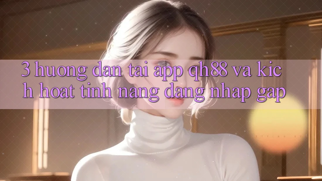 3. Hướng dẫn Tải App QH88 Và Kích Hoạt Tính Năng Đăng Nhập Gấp 3. Hướng dẫn Tải App QH88 Và Kích Hoạt Tính Năng Đăng Nhập Gấp