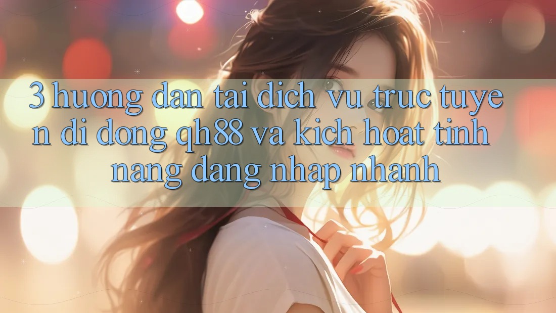 3. Hướng Dẫn Tải Dịch vụ trực tuyến di động QH88 Và Kích Hoạt Tính Năng Đăng Nhập Nhanh