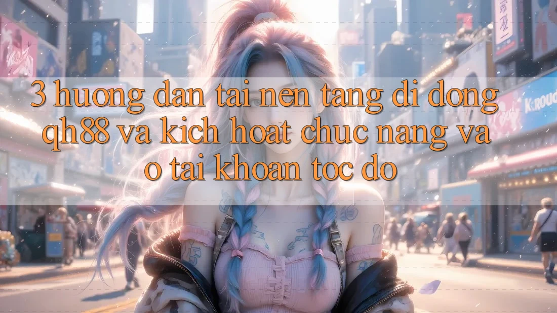 3. Hướng Dẫn Tải Nền tảng di động QH88 Và Kích Hoạt Chức năng Vào tài khoản Tốc độ 3. Hướng Dẫn Tải Nền tảng di động QH88 Và Kích Hoạt Chức năng Vào tài khoản Tốc độ