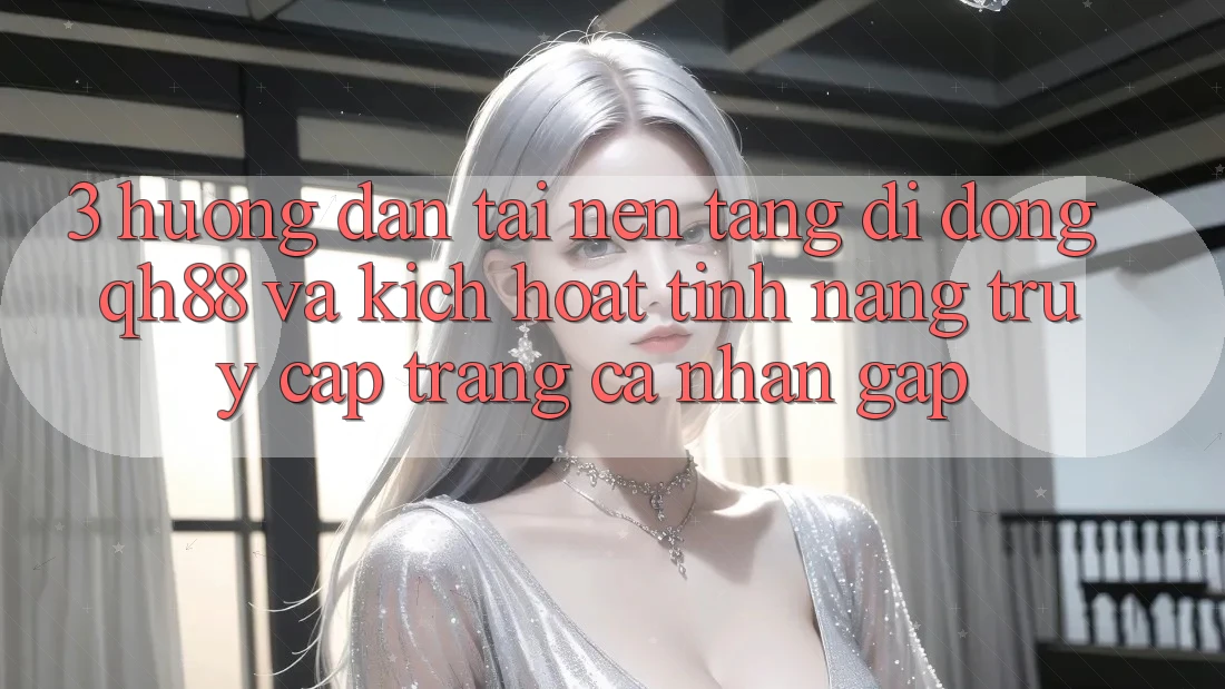 3. Hướng Dẫn Tải Nền tảng di động QH88 Và Kích Hoạt Tính Năng Truy cập trang cá nhân Gấp 3. Hướng Dẫn Tải Nền tảng di động QH88 Và Kích Hoạt Tính Năng Truy cập trang cá nhân Gấp