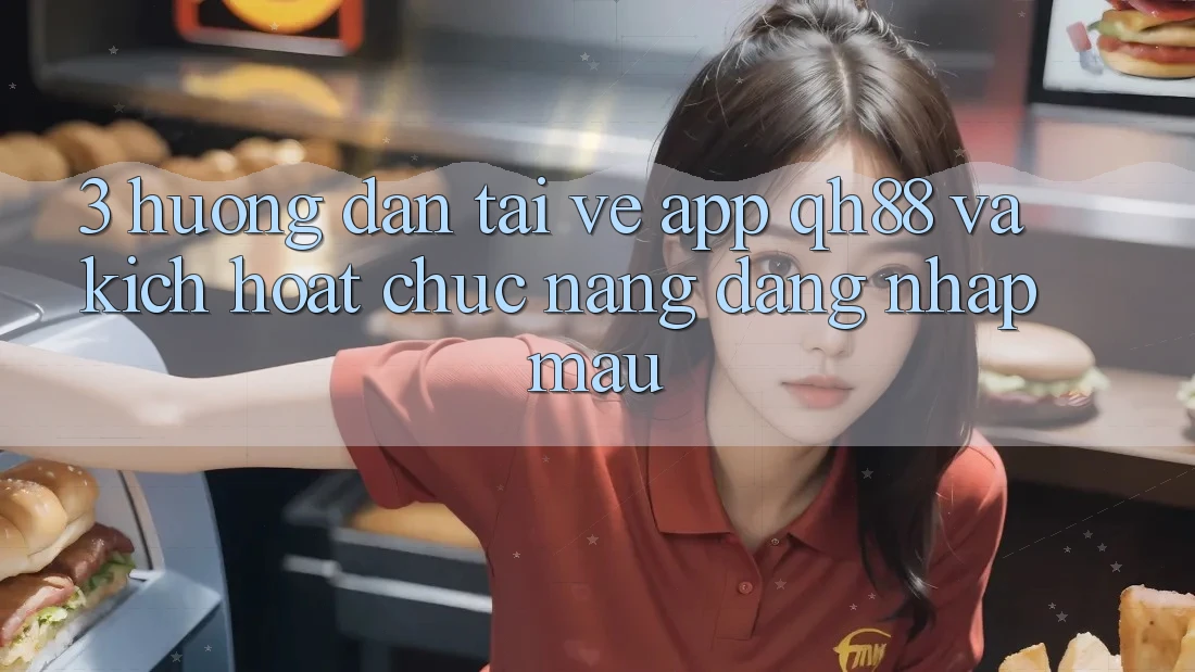 3. Hướng Dẫn Tải về App QH88 Và Kích Hoạt Chức năng Đăng Nhập Mau
