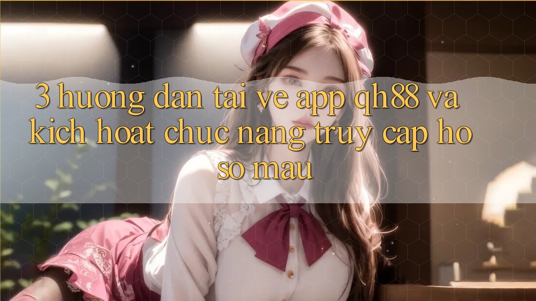 3. Hướng Dẫn Tải về App QH88 Và Kích Hoạt Chức năng Truy cập hồ sơ Mau
