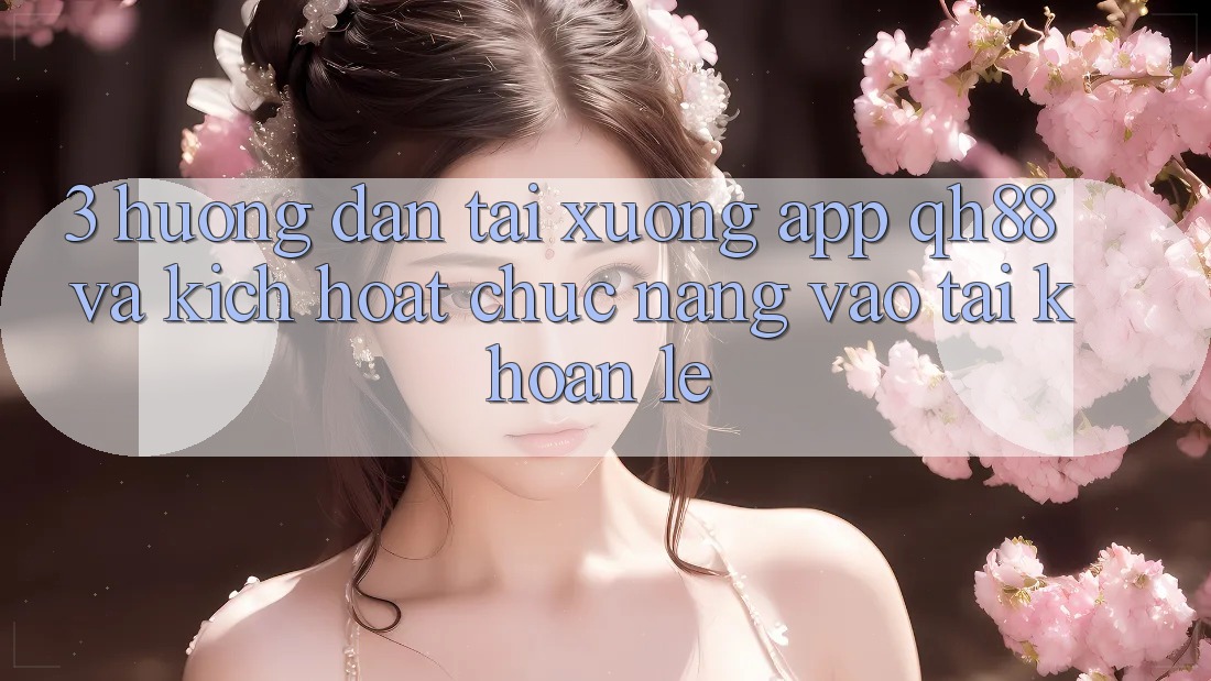 3. Hướng Dẫn Tải xuống App QH88 Và Kích Hoạt Chức năng Vào tài khoản Lẹ 3. Hướng Dẫn Tải xuống App QH88 Và Kích Hoạt Chức năng Vào tài khoản Lẹ