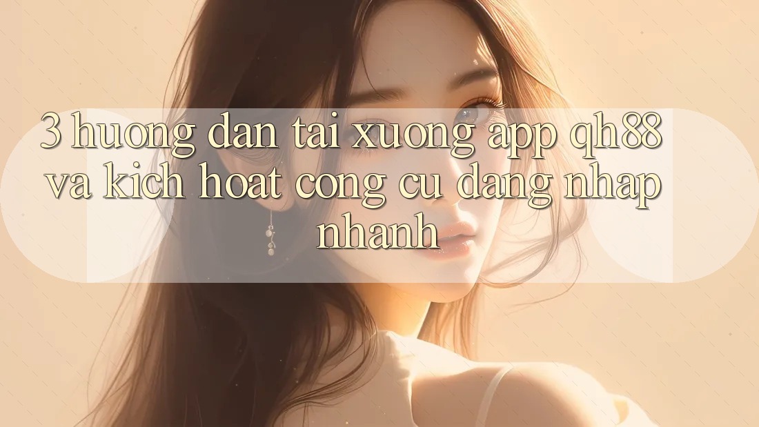 3. Hướng Dẫn Tải xuống App QH88 Và Kích Hoạt Công cụ Đăng Nhập Nhanh 3. Hướng Dẫn Tải xuống App QH88 Và Kích Hoạt Công cụ Đăng Nhập Nhanh