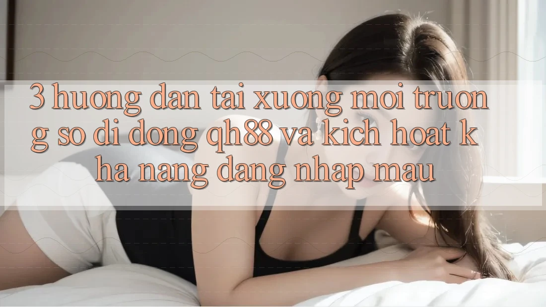 3. Hướng dẫn Tải xuống Môi trường số di động QH88 Và Kích Hoạt Khả năng Đăng Nhập Mau 3. Hướng dẫn Tải xuống Môi trường số di động QH88 Và Kích Hoạt Khả năng Đăng Nhập Mau
