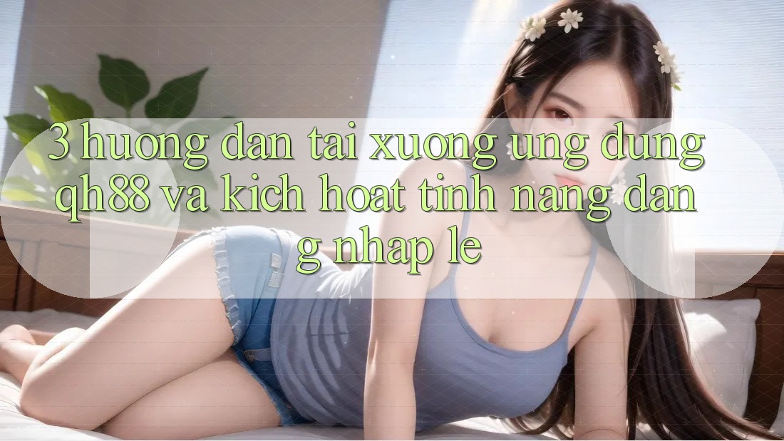 3. Hướng dẫn Tải xuống Ứng dụng QH88 Và Kích Hoạt Tính Năng Đăng Nhập Lẹ 3. Hướng dẫn Tải xuống Ứng dụng QH88 Và Kích Hoạt Tính Năng Đăng Nhập Lẹ