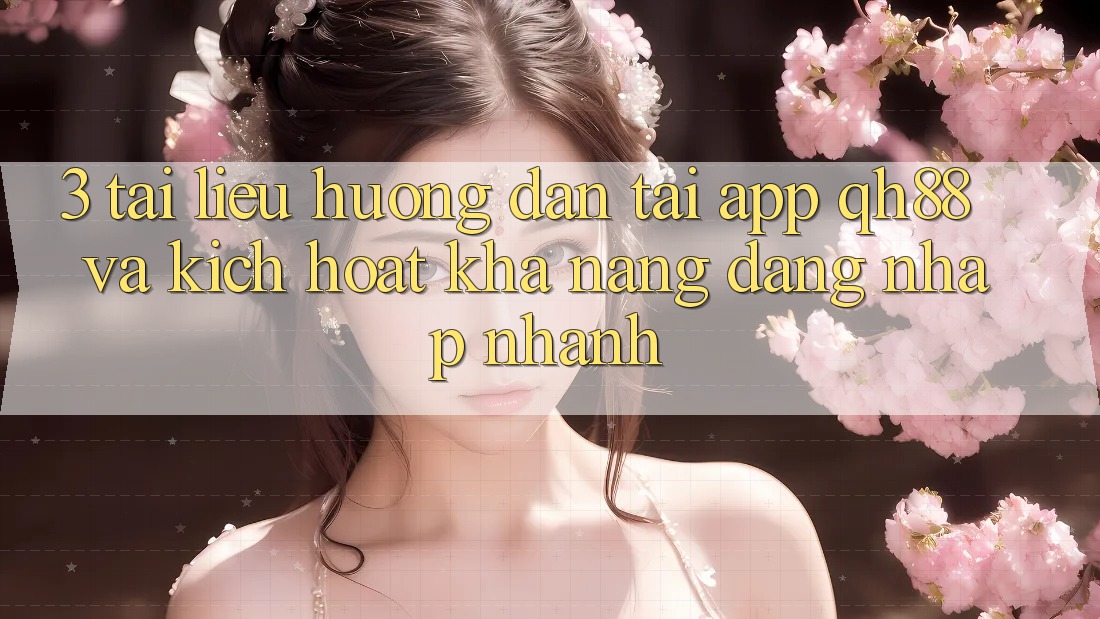 3. Tài liệu hướng dẫn Tải App QH88 Và Kích Hoạt Khả năng Đăng Nhập Nhanh 3. Tài liệu hướng dẫn Tải App QH88 Và Kích Hoạt Khả năng Đăng Nhập Nhanh