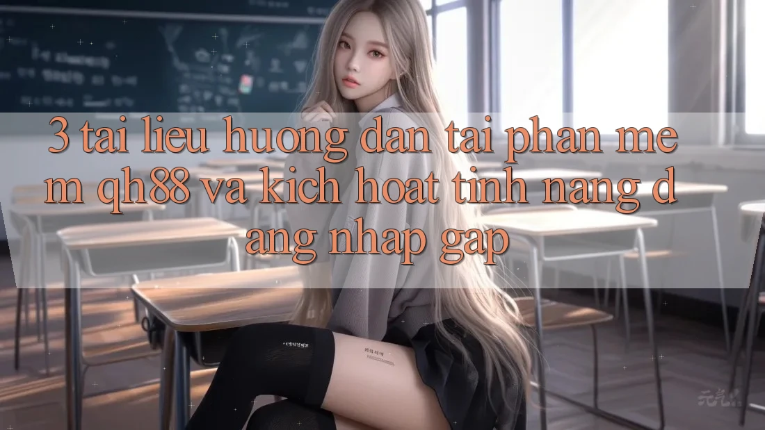 3. Tài liệu hướng dẫn Tải Phần mềm QH88 Và Kích Hoạt Tính Năng Đăng Nhập Gấp