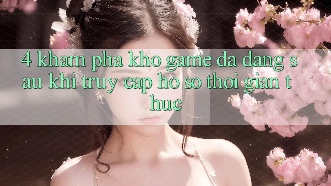 4. Khám Phá Kho Game Đa Dạng Sau Khi Truy cập hồ sơ Thời Gian Thực