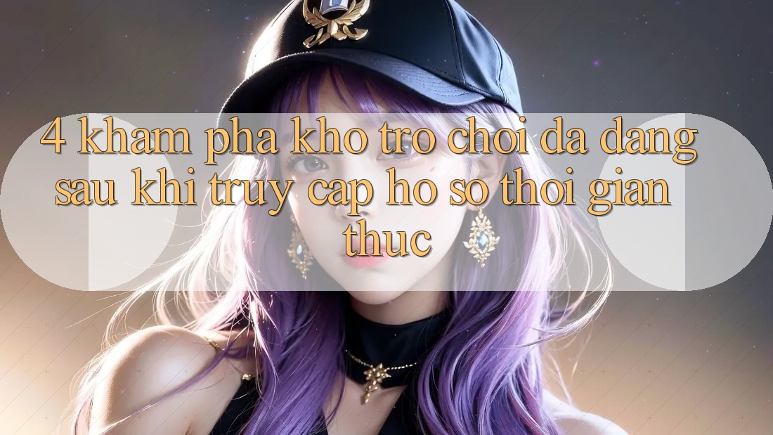 4. Khám Phá Kho Trò chơi Đa Dạng Sau Khi Truy cập hồ sơ Thời Gian Thực