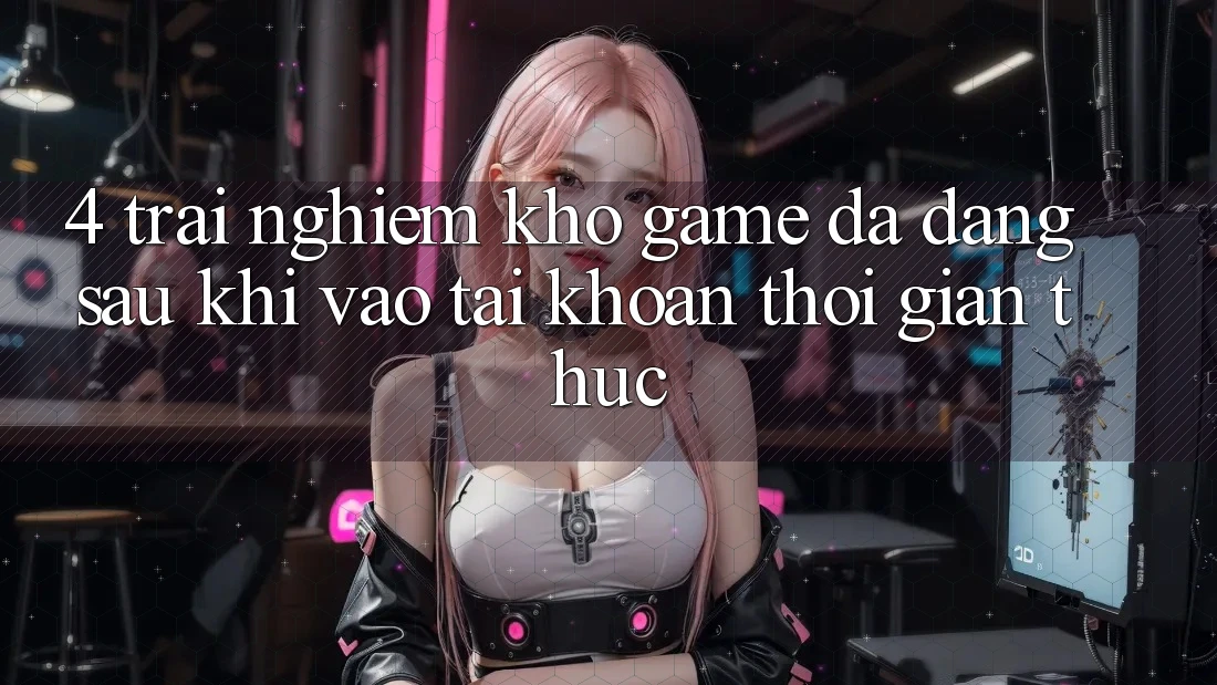 4. Trải nghiệm Kho Game Đa Dạng Sau Khi Vào tài khoản Thời Gian Thực
