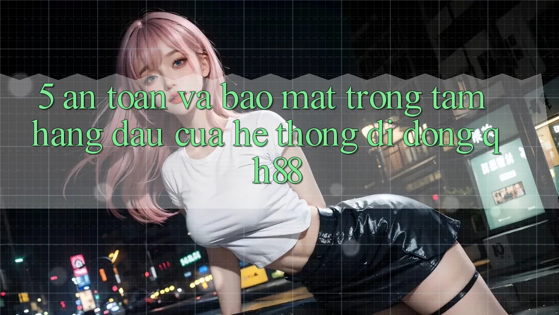 5. An Toàn Và Bảo Mật: Trọng Tâm Hàng Đầu Của Hệ thống di động QH88