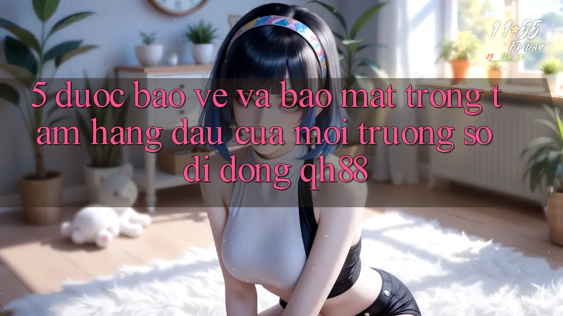 5. Được bảo vệ Và Bảo Mật: Trọng Tâm Hàng Đầu Của Môi trường số di động QH88 5. Được bảo vệ Và Bảo Mật: Trọng Tâm Hàng Đầu Của Môi trường số di động QH88